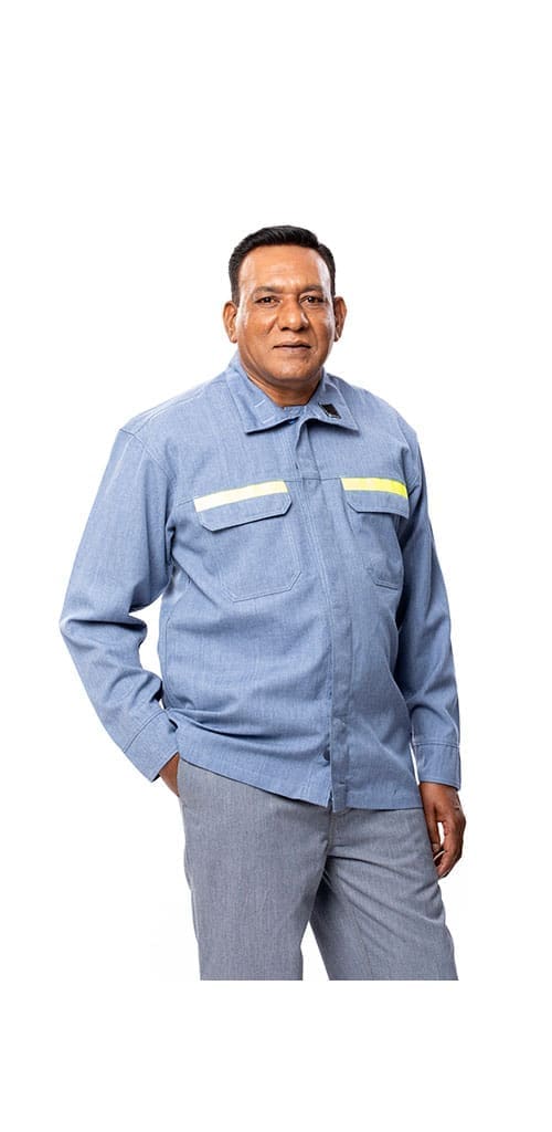 ALU-SAFE® QV853 Open Front Shirt D3 E3