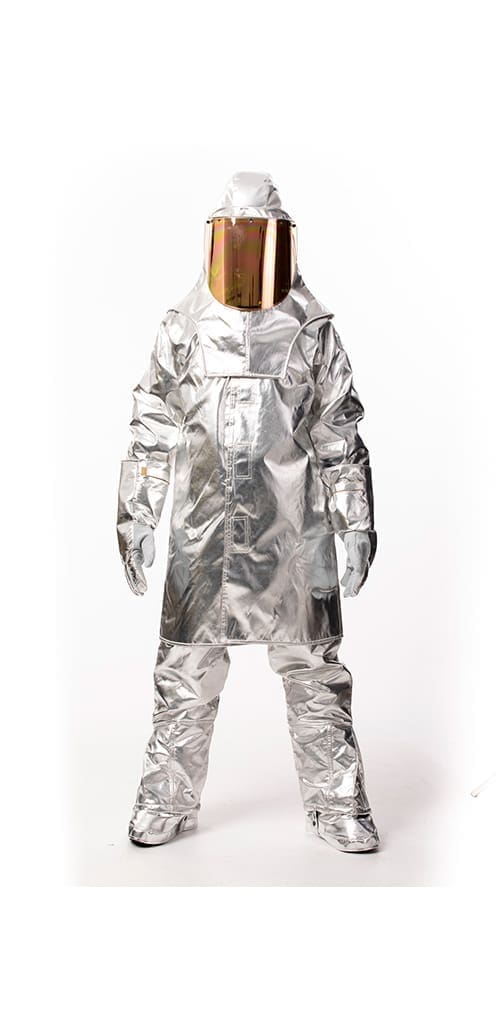 METAL-SAFE® ALPAN K Aluminised Suit, with FR thermal liner, Jacket available in 88cm and 104cm